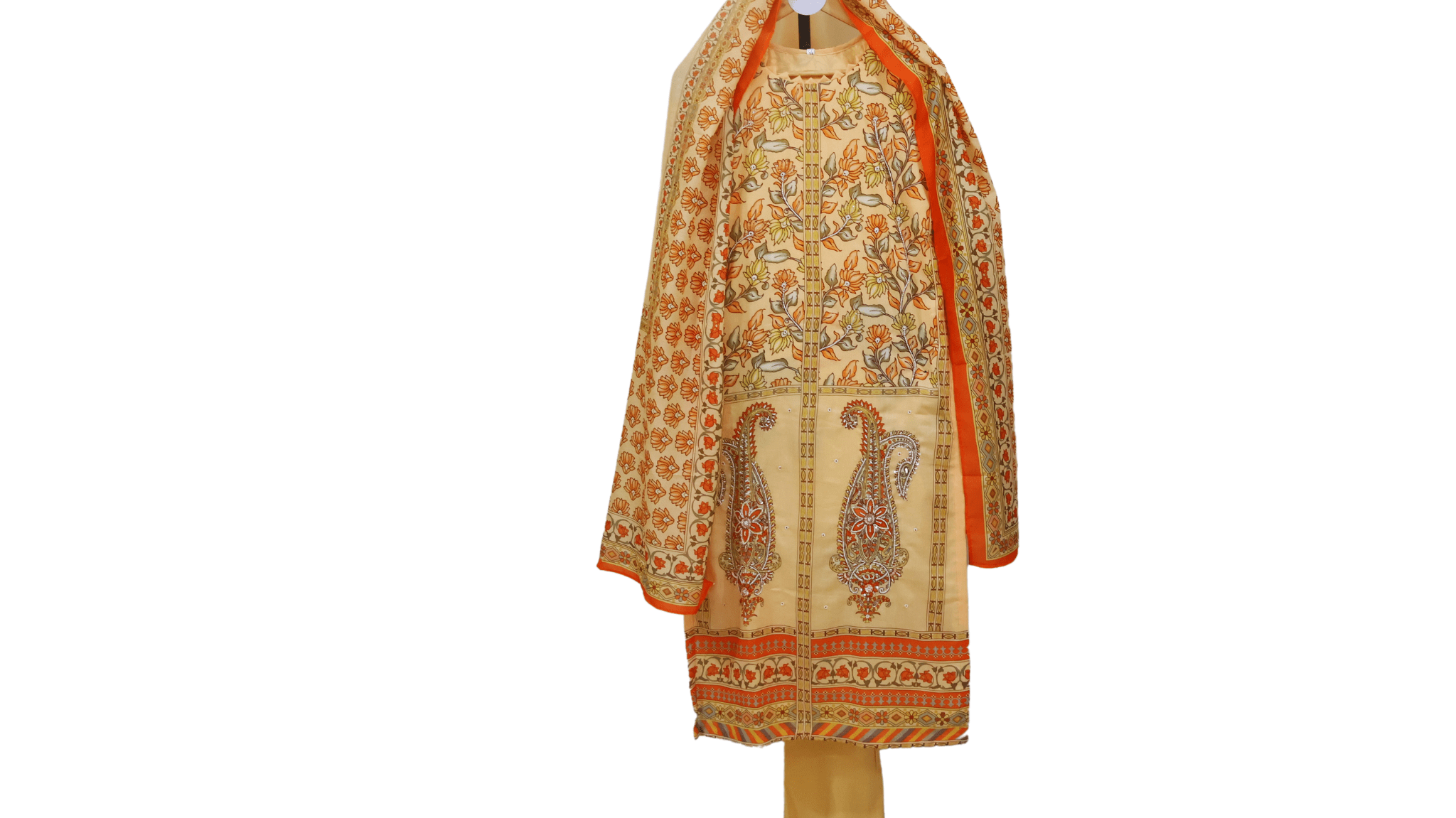 Printed Kurta Pant with Dupatta