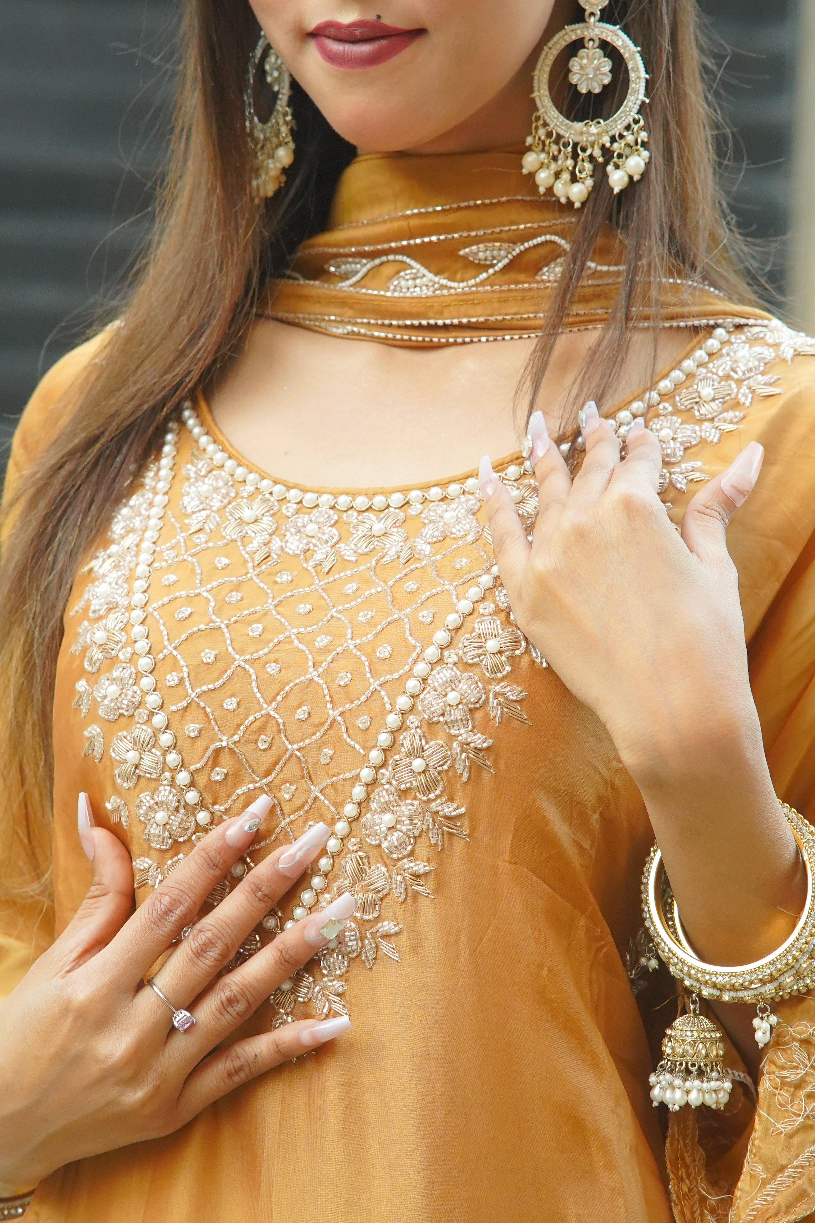 Premium Embroidered Suit Set with Dupatta – Luxury 3‑Piece Ensemble