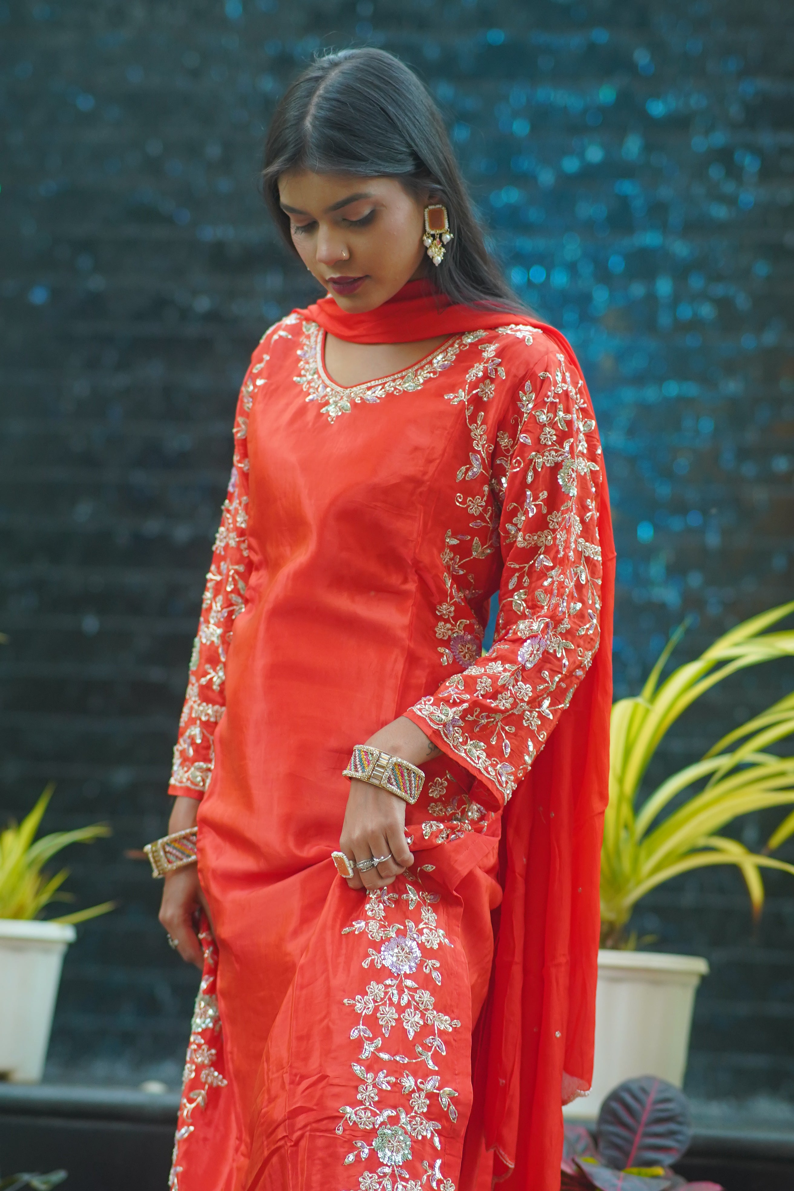 Premium Peeta Work Suit – Elegant 3‑Piece Set on Luxury Fabric