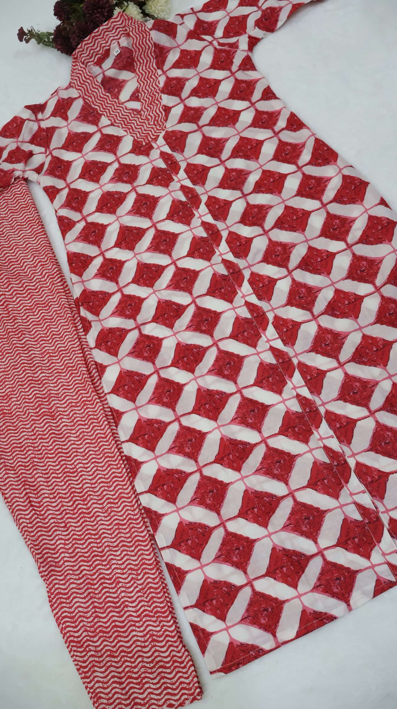 Cotton Printed Kurta & Pant Set